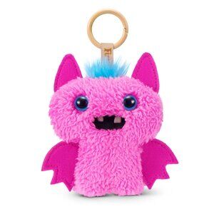 Fuggler Baby Pinkles 3.5" WINGED BAT Pink Keychain Keyring Brand New
